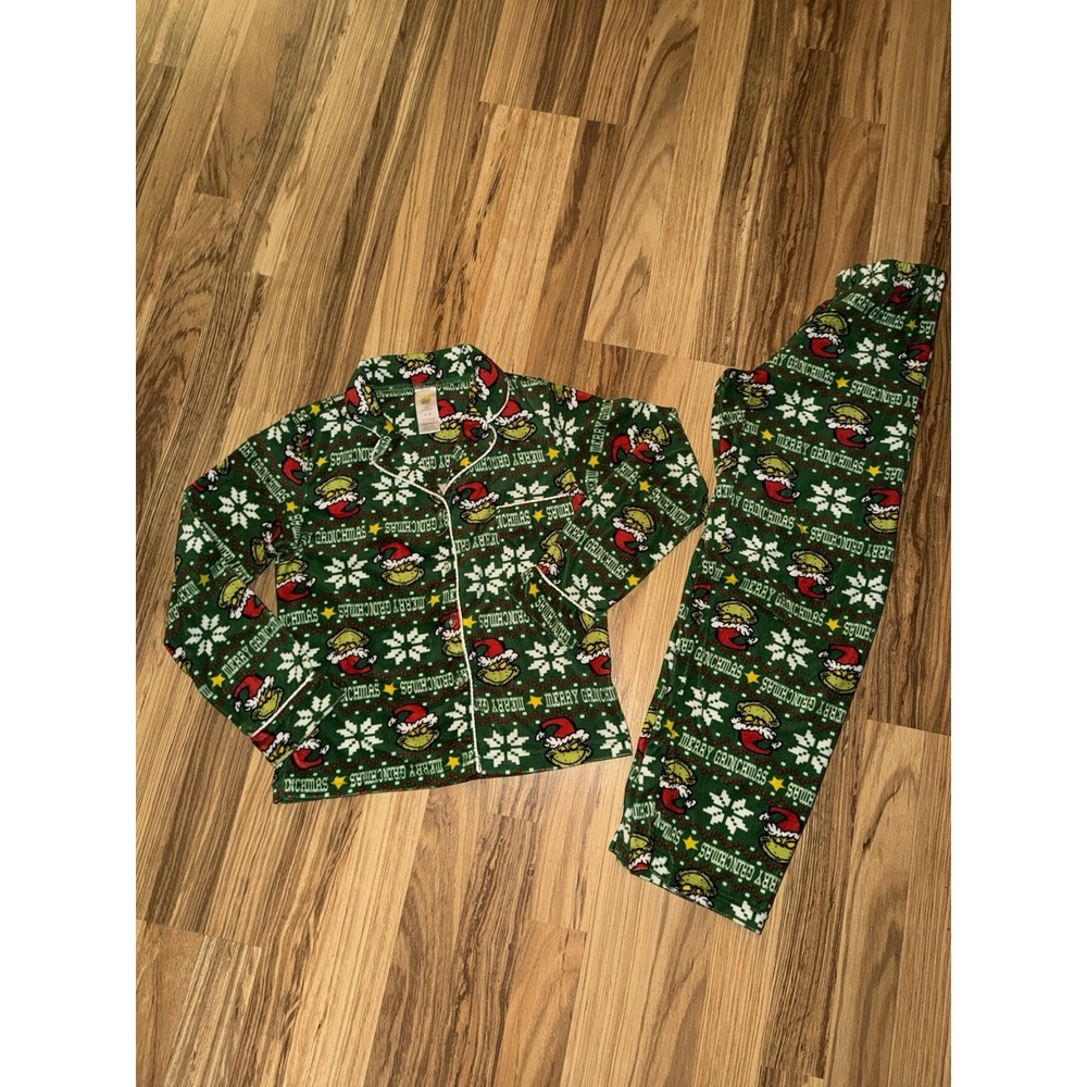 The Grinch Pajama Set Size 6 Christmas Holiday